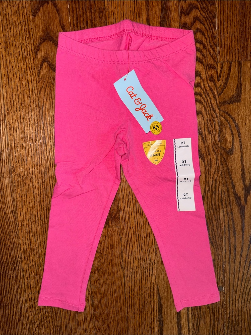 Cat & Jack Hot Pink Girls' Stretch Leggings